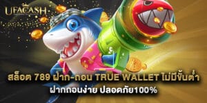 สล็อต 789 ฝาก-ถอน True Wallet ไม่มีขั้นต่ำ ฝากถอนง่าย ปลอดภัย100%